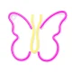 Neolia NNE03 LED Neon Sign Butterfly, Pink