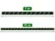 DIVODV Flexible Expandable Garden Hose with Spray Gun 7-15m, Black/Green