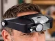 Adjustable Headband Magnifier with 2 LED Lights 2x 8x, Black-Grey