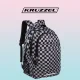 Kruzzel 24530 School Backpack 22L with Shoe Bag, Checkered