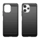 Hurtel Xiaomi Redmi 12 Case Carbon Case, Black