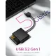 Icy Box IB-CR301-U3 USB 3.0 Memory Card Reader, Black