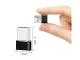 USB-A to USB-C OTG Adapter for Data Transfer and Charging, Black