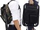 Folding fishing chair with backpack and thermal bag 3-in-1, camouflage