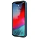 Guess iPhone 12 Pro Max Case Silicone Vintage, Blue