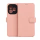 TFO Smart Triangle Wallet Case for Motorola Edge 70 Fusion, Pink