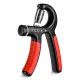 4Fizjo Adjustable Hand Grip Strengthener 10-40 kg, Black/Red