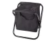 Folding Camping Chair with Cooler Bag, Black