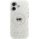 Karl Lagerfeld IML Karl Head Logo MagSafe iPhone 17 Case - Gray