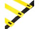 Training ladder for coordination exercises, 6 m, yellow