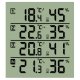 Bresser Temeo Hygro Quadro Thermometer & Hygrometer Black