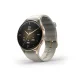 Hama 8900 GPS Smartwatch 1.32\" AMOLED, Bluetooth Calls, IP68, Gold with Beige Strap