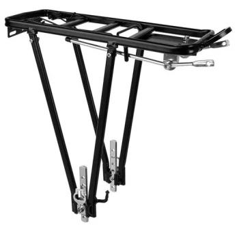 Trizand Aluminum Bicycle Rear Rack, Black