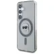 Karl Lagerfeld Button Karl Head MagSafe Case for Samsung Galaxy S25, Black