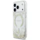Guess Resin Bottom Glitter MagSafe Case for iPhone 18 Pro / 17 Pro, Gold