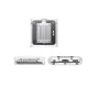Orico TC20-M2-10G M.2 NVMe SSD External Case, Transparent