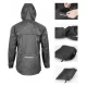 Rockbros YPY013BK3XL Breathable Windproof Rain Jacket, XXXL, Black