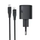 Acefast A118 C-L 30W GaN USB-C Charger with Lightning Cable, Black