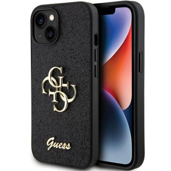 Apple iPhone 15 Plus 6.7'' Glitter Script Big 4G Case Cover, Black | Telefona Maciņš Vāks Apvalks Bampers