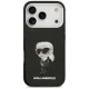 Karl Lagerfeld IML Aquarelle Karl & Logo MagSafe Case for iPhone 17 Pro, Black