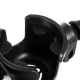 Kruzzel 2w1 Stroller Holder for Bottle and Phone, Black