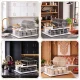 Dish Drying Rack Massido Ms-601, 2-Tier, 43 x 32 x 27 cm, White