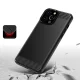 Flexible TPU Cover Carbon Case for iPhone 13 Pro Max, Black