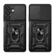 Hybrid Armor Camshield Case for Samsung Galaxy S26 Plus, Black