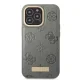 Guess Peony Logo Plate MagSafe Case for iPhone 13 / 13 Pro - Grey