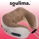 Soulima 19554 Heated Neck Massager, Grey/Beige