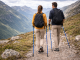Folding Nordic Walking and Trekking Poles Verk Group, Blue