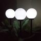 GreenBlue GB121 Solārā dārza lampa, 15x15x48 cm, balta LED