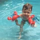 Kids Inflatable Swimming Safety Arm Rings Water Armbands, Crab
