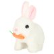 Interactive Plush Bunny with Carrot and Carrier Basket KX3153