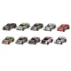 Foldable Car Transporter Track XXL with 10 Cars, Blue