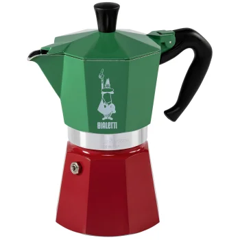 Bialetti Moka Express 6TZ Italia Tricolore Moka Pot