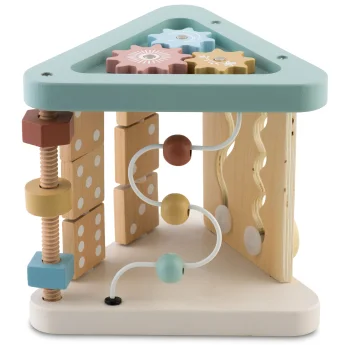 Nukido 786000 Wooden Sensory Triangle Toy
