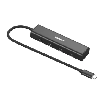 USB-C Hub NEEWER PS020E 4-in-1, 10 Gbps, PD 100W, Black