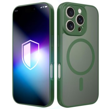 3mk Misty MagCase for Apple iPhone 16 Pro Max, Green