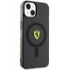 Ferrari iPhone 14 Plus Case Translucent MagSafe, Black