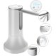 Rechargeable Electric Water Pump Dispenser for Bottles, White