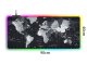 Gaming LED Computer Table Carpet Mat Mouse Pad, 90x40cm