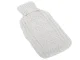 Hot Water Bottle with Knitted Sweater Cover 2 L, 34 x 19 cm, Grey