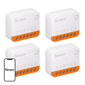 Sonoff MINIR4 Smart Switch, 4-Pack