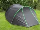 Waterproof 3-Person Camping Tent with Vestibule 14517, Black-Green