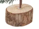 Christmas Table Decoration Tree on Wooden Base, 30 cm