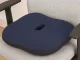 Heated Massage Seat Cushion with Vibration, 40x40 cm