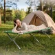Folding Camping Bed Mountain Goat Cot 188x64 cm, Military Green