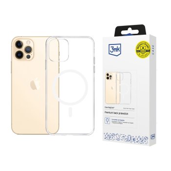 3Mk Protection Clear MagCase for Apple iPhone 12 Pro Max Transparent