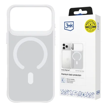 MagSafe Case 3mk iPhone 17 Pro White Translucent